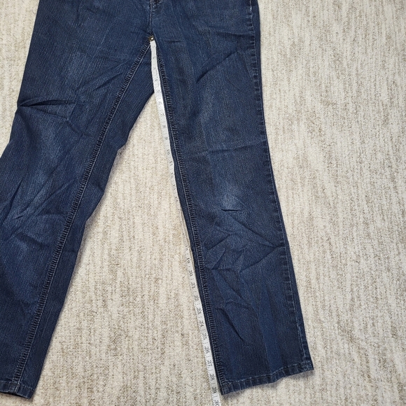 Christopher & Banks embellished boot cut mid-rise jeans - Picture 9 of 10